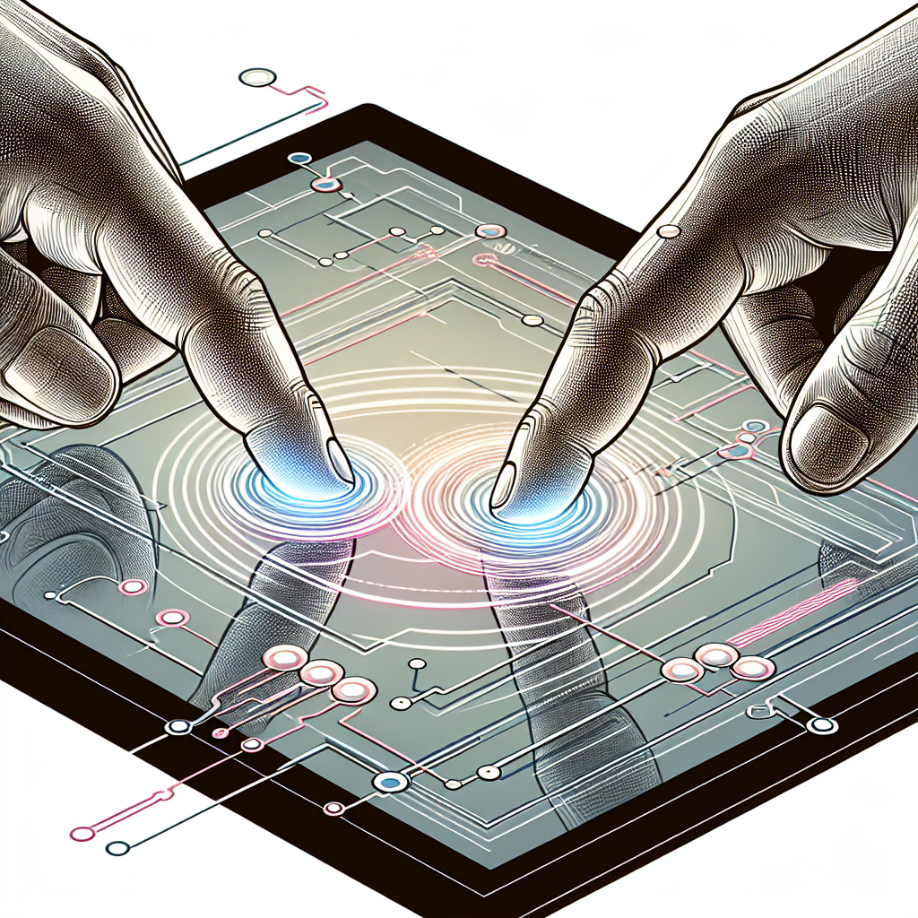 How do resistive touchscreens handle multitouch?